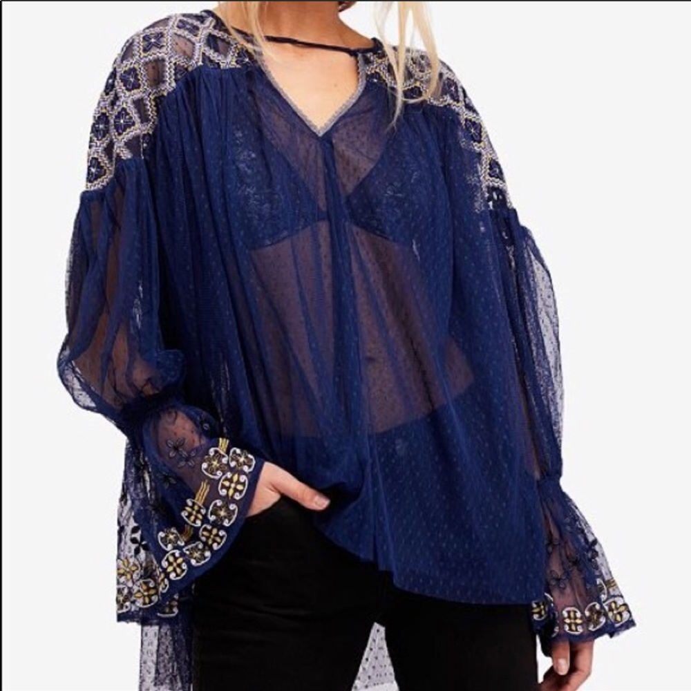 Free People Joyride Mesh Top - Picture 2 of 8